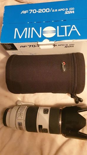Minolta AF APO 70-200mm f/2.8 G D SSM Lens ,