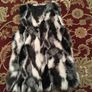Vila Faux Fur Vest size-L, would fit size 12-14 Image 2