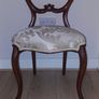 Victorian Walnut Ballon-Back Chair Image 3