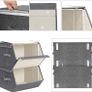 Set of 2 Storage Boxes with Magnetic Hinged Lid - Free Delivery Nationwide Image 4
