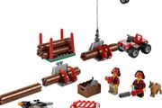 Lego City 60021 &amp; 60181: Cargo Heliplane &amp; Forest Tractor (100% Complete) NO BOXES