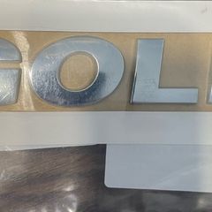 Original VW GOLF Rear Trunk Boot Badge Emblem Chrome - 5K0853687A 739