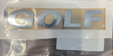 Original VW GOLF Rear Trunk Boot Badge Emblem Chrome - 5K0853687A 739