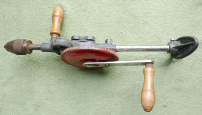 Vintage Hand Drill Speed with Breast Plate