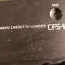 Sony Radio Cassette-Corder Model CFS-W304L, Radio and Dual Tape Deck, Radio works great, tapes not playing, tape decks need cleaning Image 9