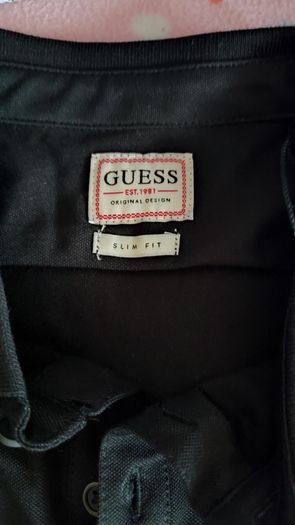 guess men shirt large black