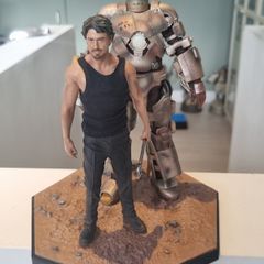 Iron Studios 1/10 Scale Tony Stark and Mark I Iron Man armour statue
