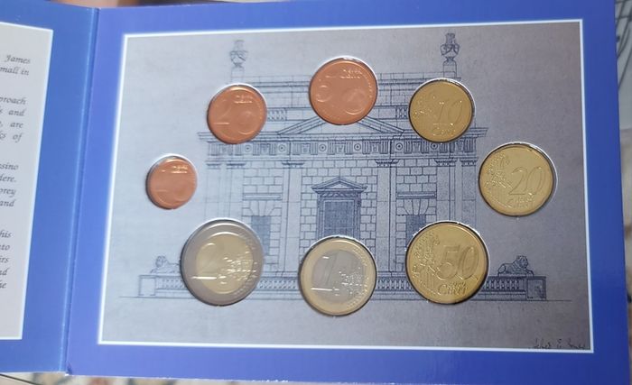 IRISH Euro coin set 2003 The Casino