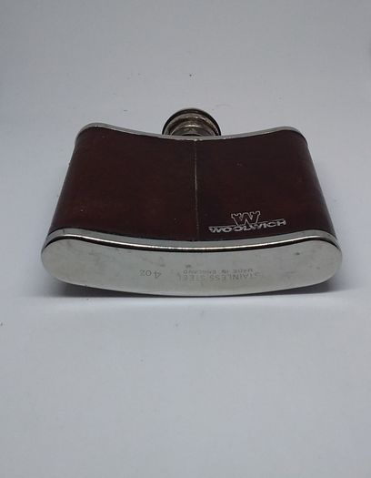Vintage Woolwich 4oz Hip Flask