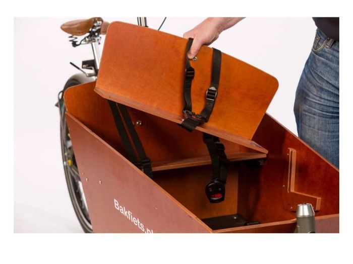 Extra bench for  Bakfiets cargo bike