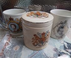 Three pieces of Queen Elizabeth Celebration