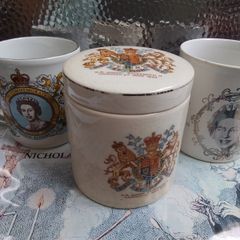 Three pieces of Queen Elizabeth Celebration