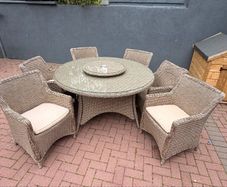 Garden Table & 6 Chairs