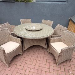 Garden Table & 6 Chairs