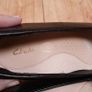 Clarks Black Leather Round Toe Comfort Block Heel Pumps 3UK/36.5EU/22cm Image 9