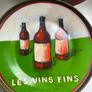 Cocktail Plates Set- Les Vin Fins Image 2