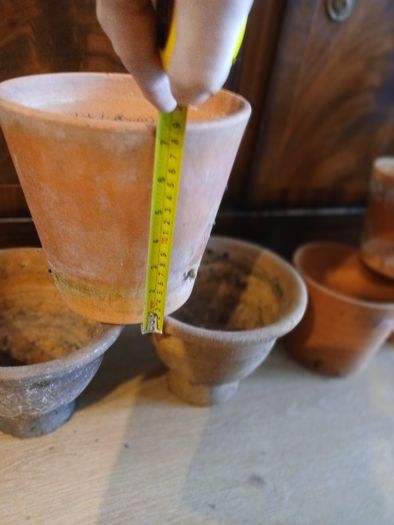Terracotta ceramic Plants Pot set of 12