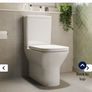 Bathroom vanity and toilet Image 5