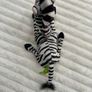 2004 Madagascar Marty Zebra Plush approx. 20 cm. Neck/Head is too loose (Falling down left or right) Used Please see photos Image 9