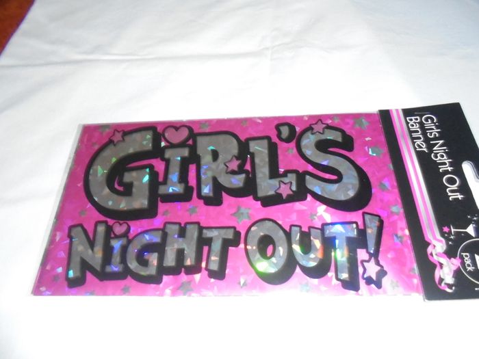Girls Night Out Banners x 2 for Sale