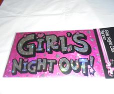 Girls Night Out Banners x 2 for Sale