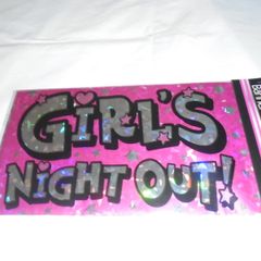 Girls Night Out Banners x 2 for Sale