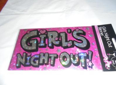 Girls Night Out Banners x 2 for Sale
