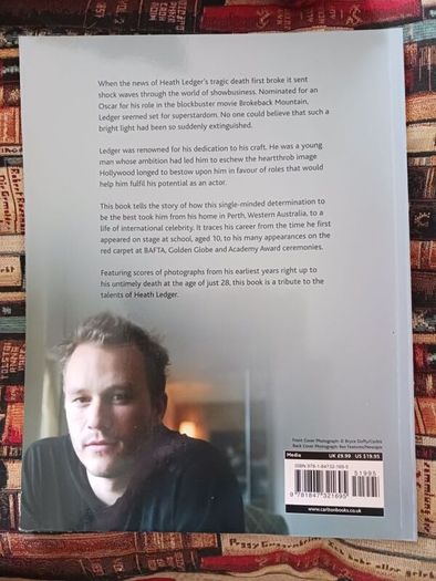 A Tribute to Heath Ledger/ The Illustrated Biography/ Chris Roberts/2008,Carlton Books