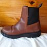 Tommy jeans warm lined chelsea boots Size 5 eu 38 rich brown leather in excellent condition Image 6