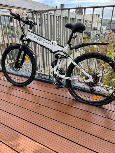 500 watt Electric Full Suspension Mountain Bike (E-bike)