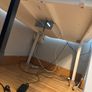 large desk ikea double mittzon Image 5
