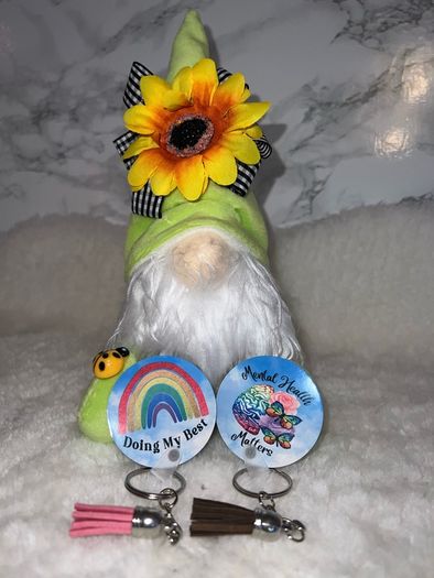 Mental health keyrings