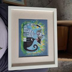 cat painting