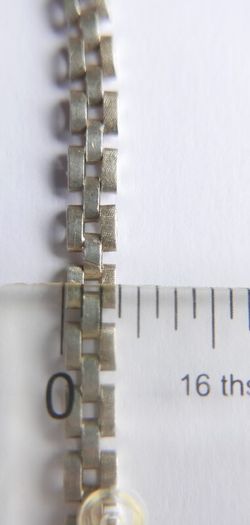 Vintage Cascading Necklace hallmarked 925 Sterling Silver length 17,5"  - 25,1g
