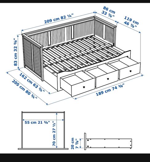 Ikea Hemnes Day Bed