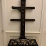 Antique Carved Wooden Coat and Hat Stand Image 3