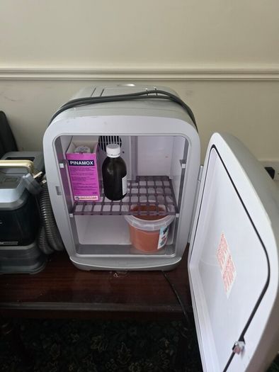small fridge