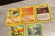 Vintage Pokemon TCG Fossil Bundle - 1st edition