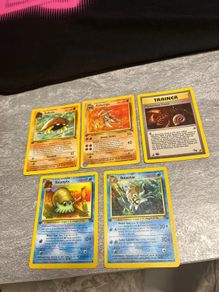 Vintage Pokemon TCG Fossil Bundle - 1st edition