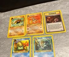 Vintage Pokemon TCG Fossil Bundle - 1st edition