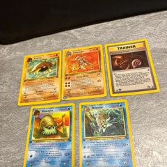 Vintage Pokemon TCG Fossil Bundle - 1st edition
