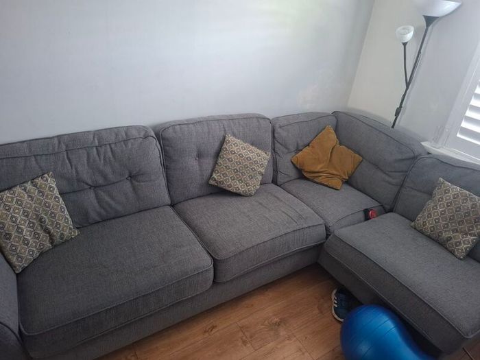 L shaped couch