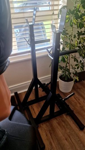 Squat Rack Stands With Dips Adjustable
