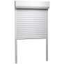 Roller Shutter Aluminium 100x210 cm White Image 3
