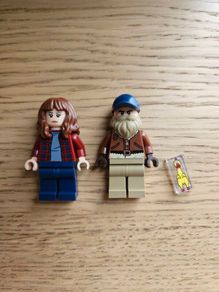 lego st023 joyce byers & st024 chief jim hopper, set 40891 WSQK radio station, stranger things