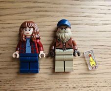 lego st023 joyce byers & st024 chief jim hopper, set 40891 WSQK radio station, stranger things