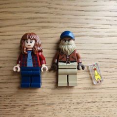 lego st023 joyce byers & st024 chief jim hopper, set 40891 WSQK radio station, stranger things