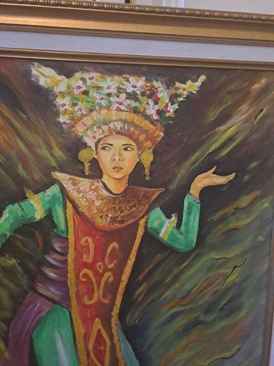 Painting with frame