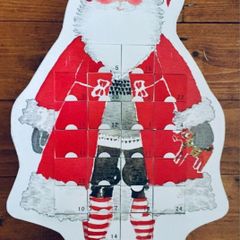 Christmas Santa Advent calendar