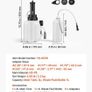 3L Manual Brake Fluid Pressure Bleeder Kit Image 3